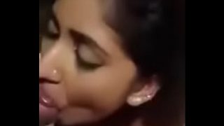Desi indian Couple Girl sucking dick like a lollipop