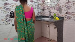indian homemade sex video in green saree Video