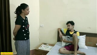 Indian hot body massage and sex with room service girl Hardcore sex in a hotel room Video