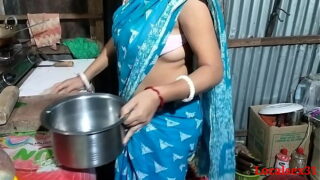 Indian House Maid With Owner Pussy Fucked And Boobs Suck In Kitchen Video