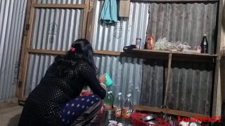 Indian Village Housewife Fucks Doggystyle in Home By Hushband Video