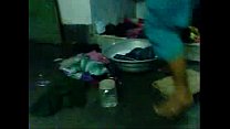 Two teen lesbian girls playing in hostel room Video