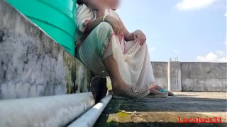 Village man gets a blowjob from an Indian maid in NRI porn Video