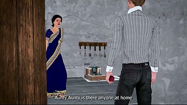 Indian Desi Aunty Enjoys Intimate Moment With Friend Video